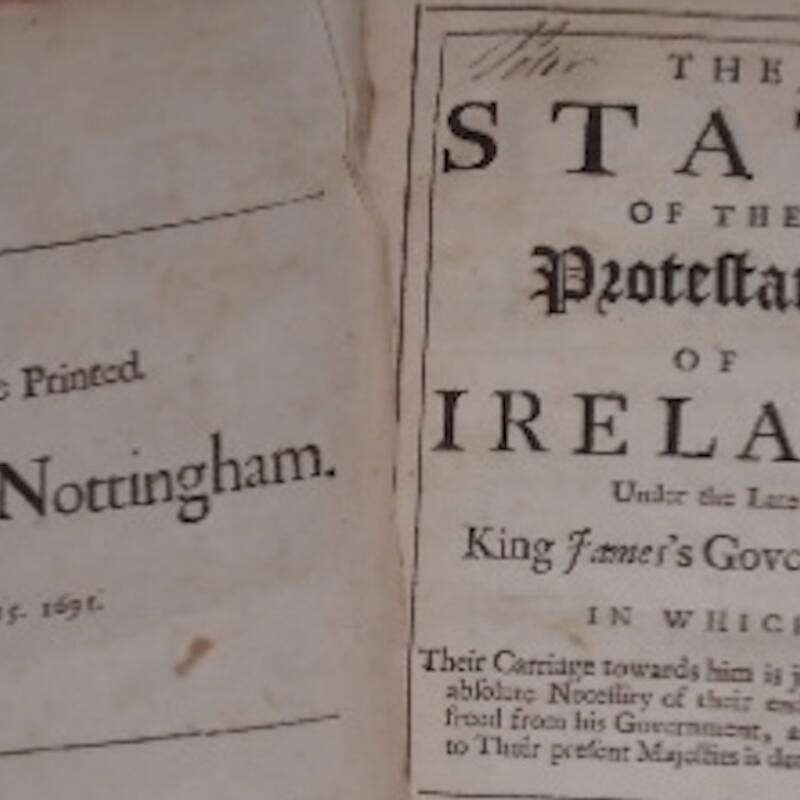 Protestant Fears in 1688