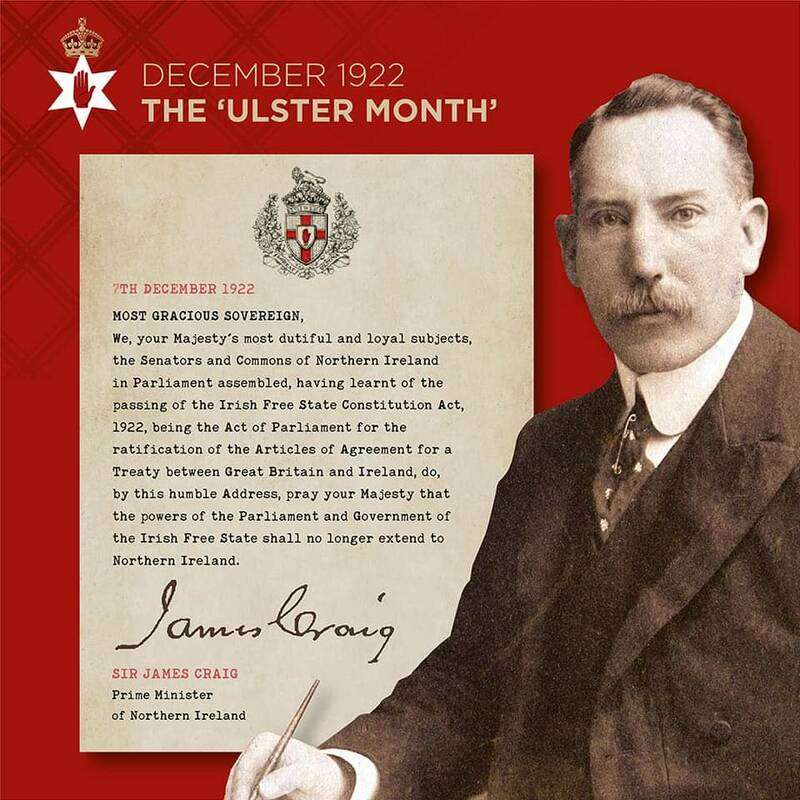 Ulster resolves to remain part of the UK
